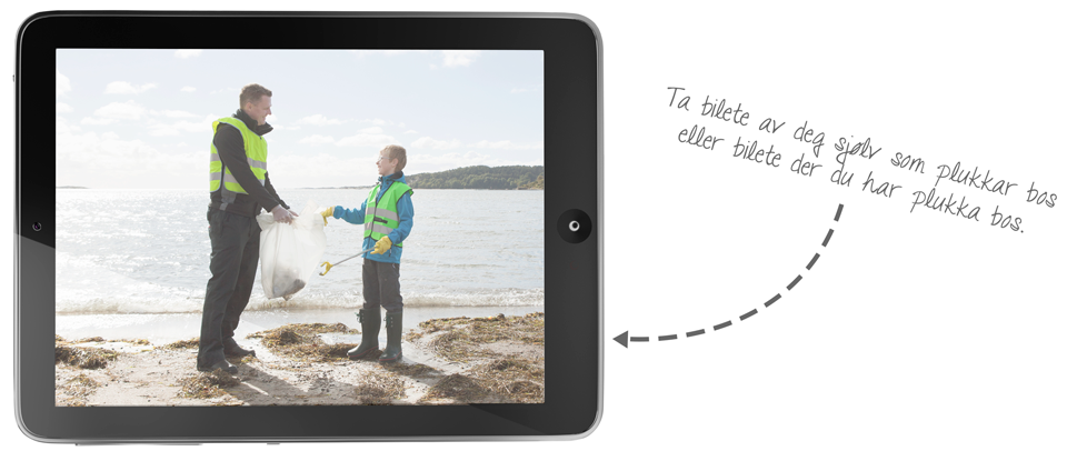 Kosar seg på ryddekampanjen